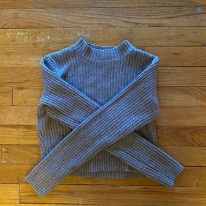 Brandy Melville mock neck cropped sweater